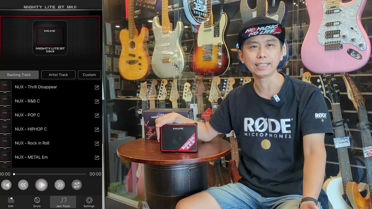 【搖滾玩家樂器】 搖滾開箱 #59 Nux Mighty lite BT MKII 音色測試