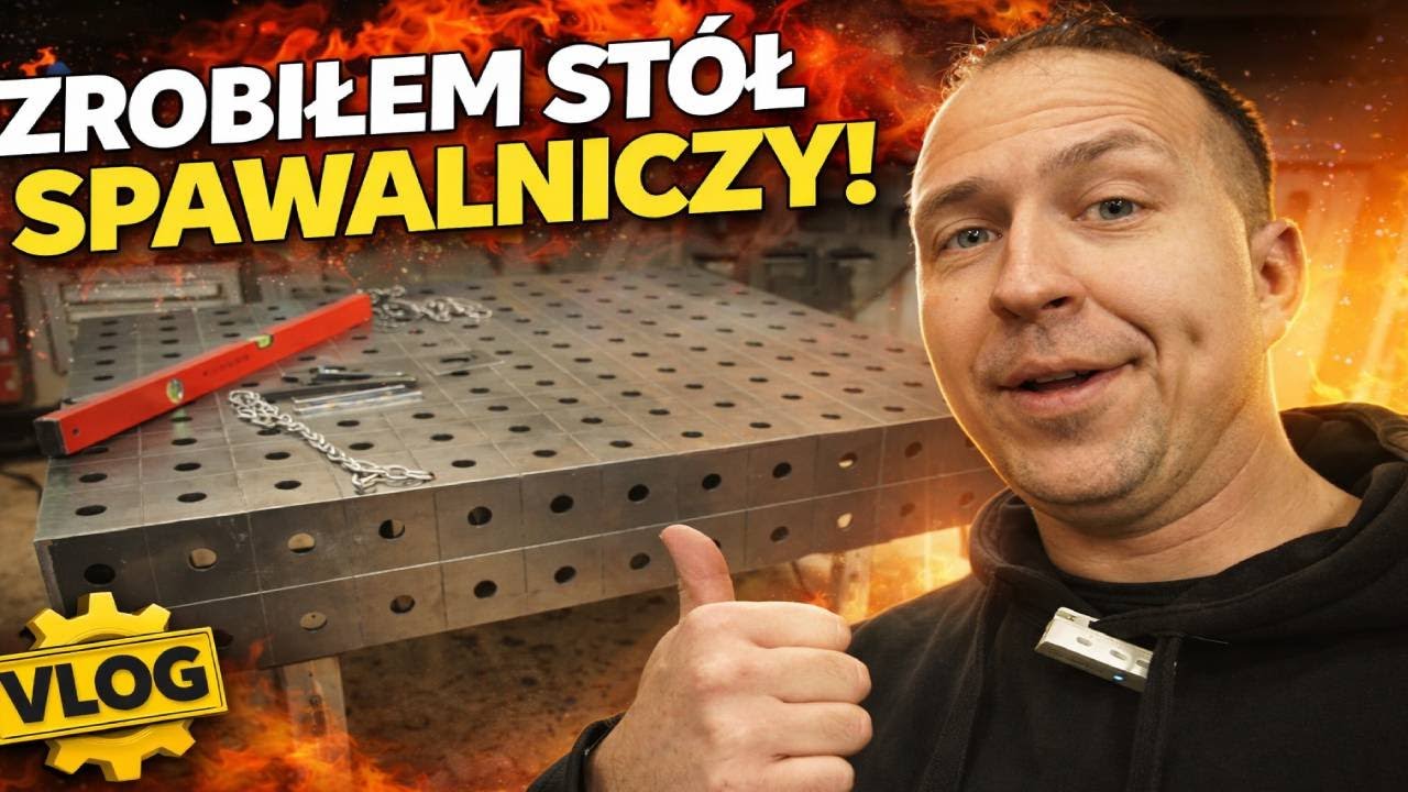 STÓŁ SPAWALNICZY Z INTERNETU? WERSJA ZRÓB TO SAM... CO Z TEGO WYSZŁO?