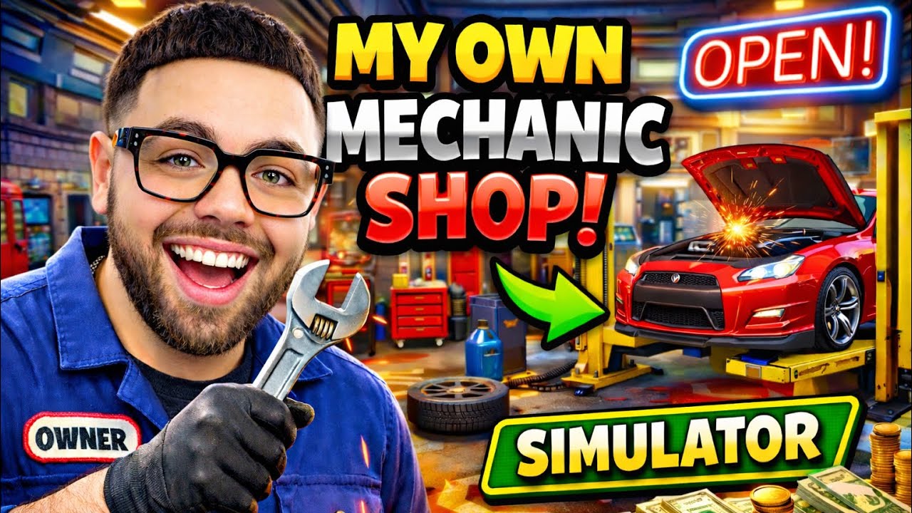 I Opened My Own Mechanic Shop! | Car Mechanic Simulator