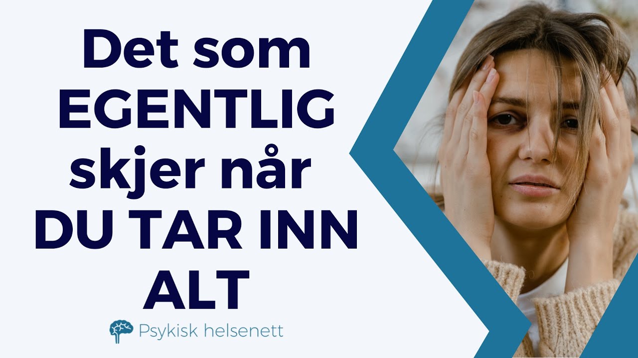 Empath er ikke årsaken til at du tar du inn alt sosialt: Psykologen forklarer