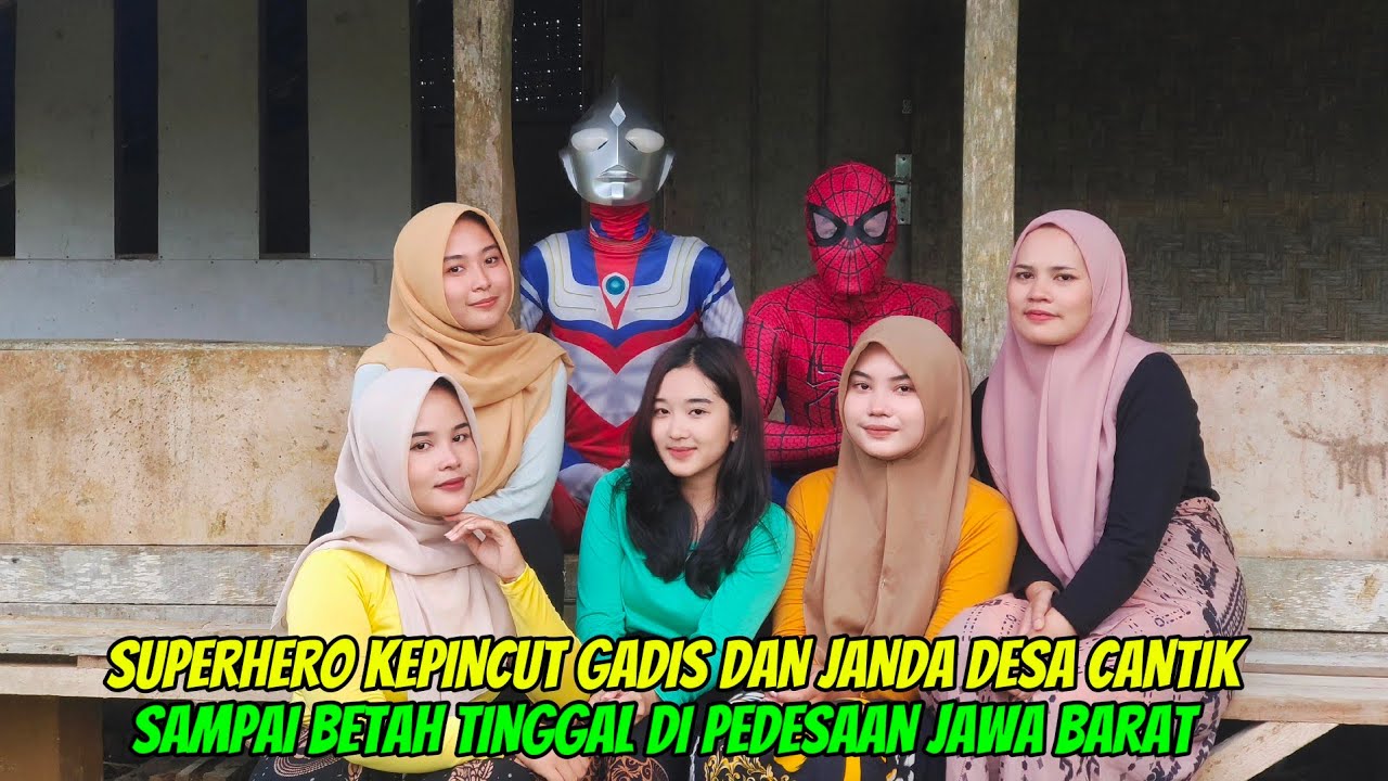 WOOW SAMPAI KAGET..‼️SUPERHERO KEPINCUT KEMBANG DESA CANTIK DI PELOSOK PEDESAAN