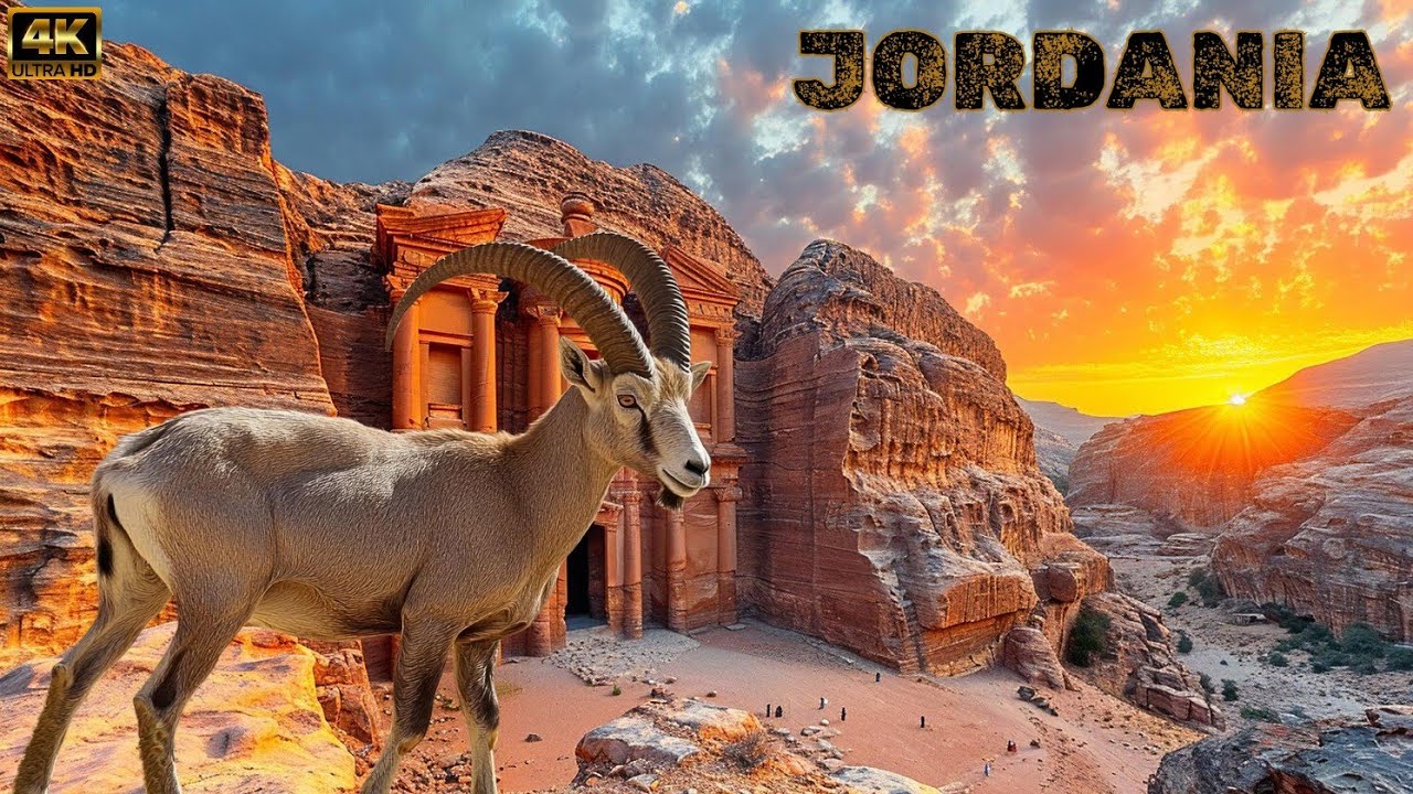 JORDANIA: Desiertos y Cañones De Petra, Naturaleza Extrema y Vida Salvaje Del Oriente Medio