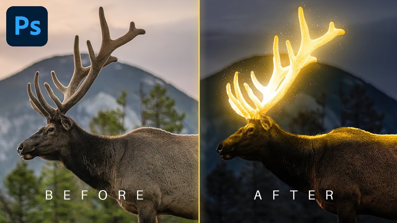 Efekt poświaty - Photoshop tutorial