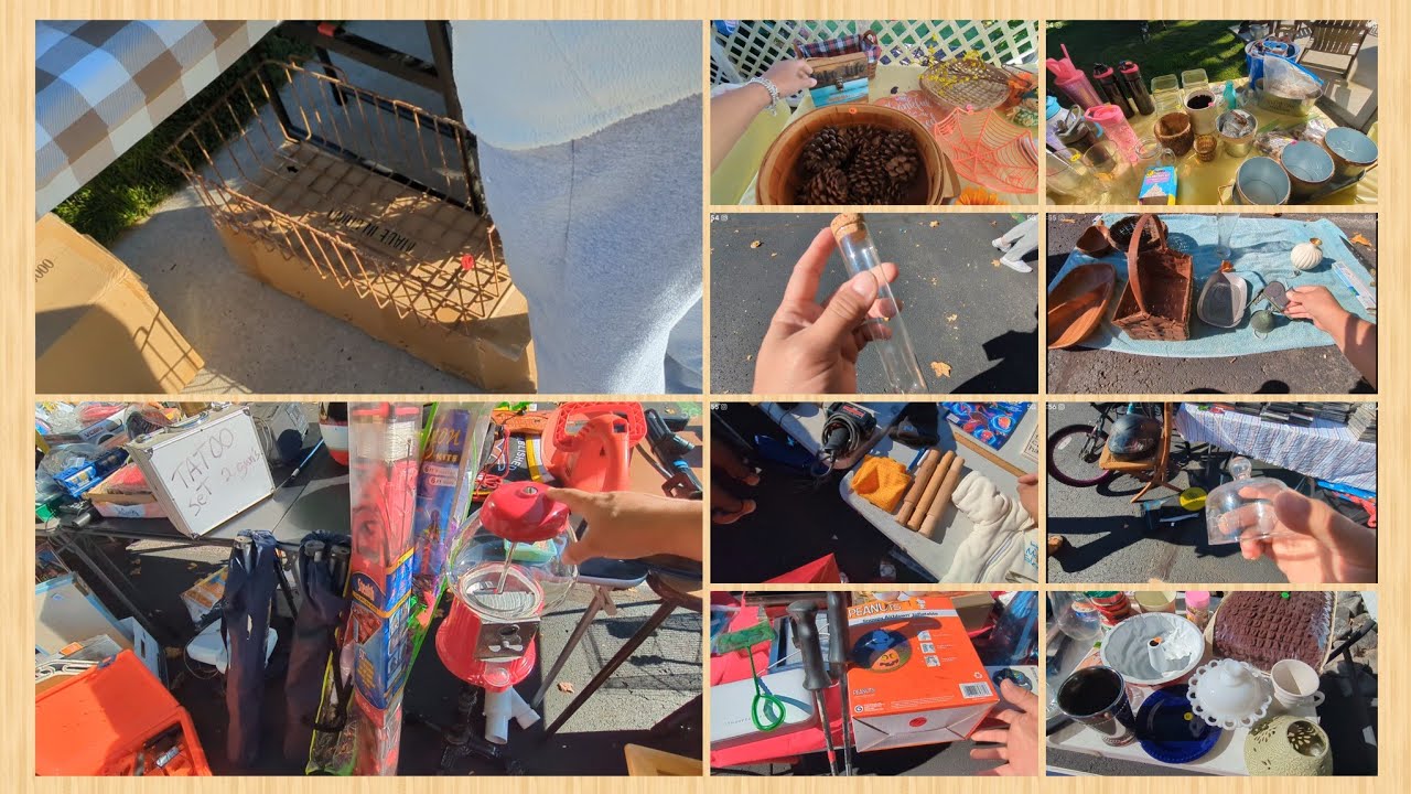 Yard Sale Flea Market e muito mais