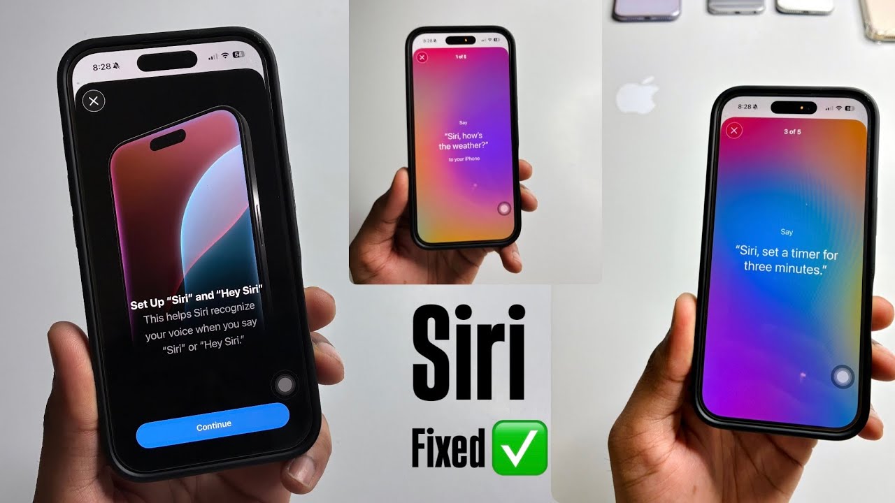 Hey Siri not working | Hey Siri detection not working - Fixed | Siri in iPhone 16 not working