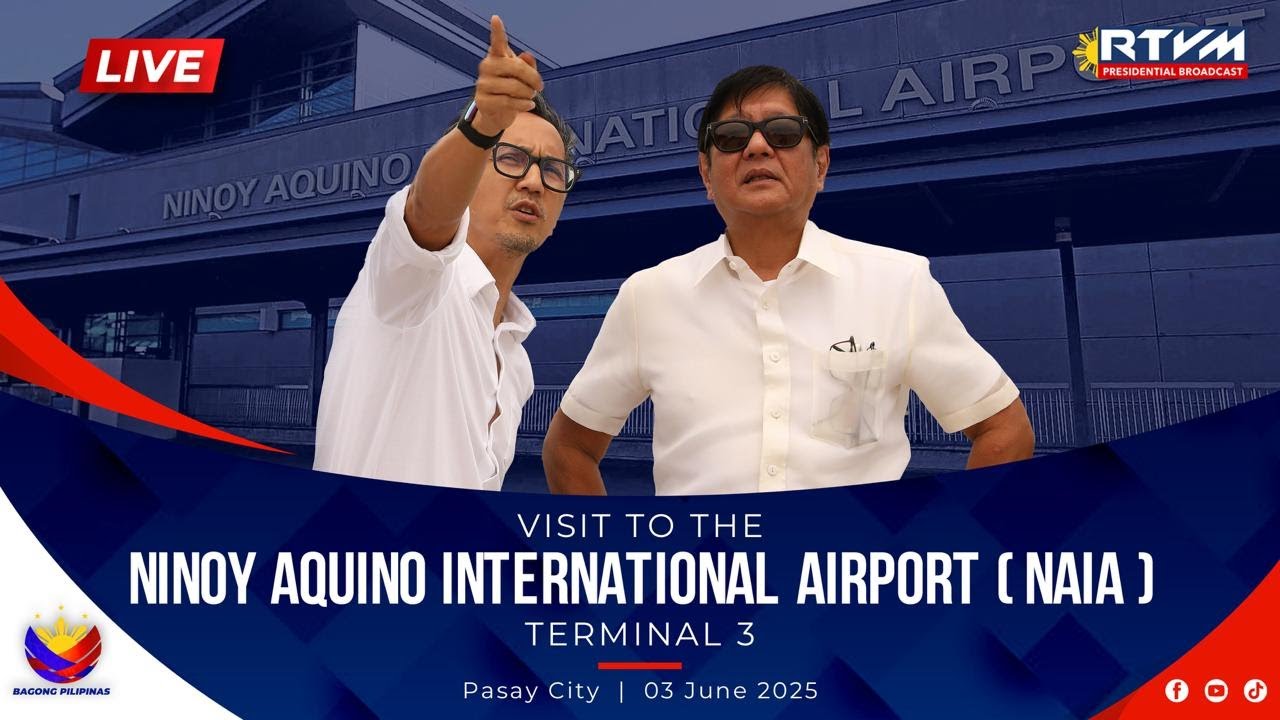 Visit to the Ninoy Aquino International Airport (NAIA) Terminal 3 06/03/2025