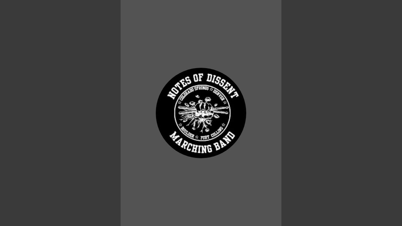 Notes of Dissent Protest Marching Band Backup Acct is live!