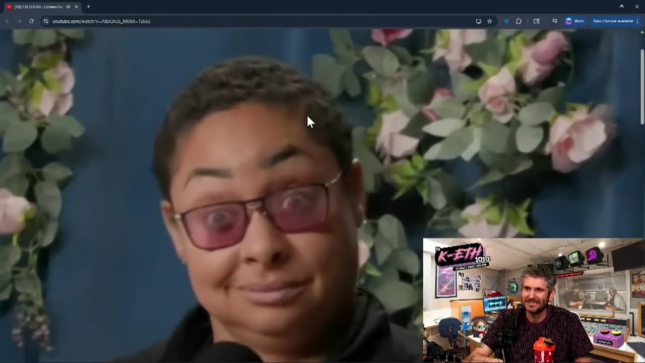 Raven-Symoné's Masterclass Reaction to Colleen Ballinger