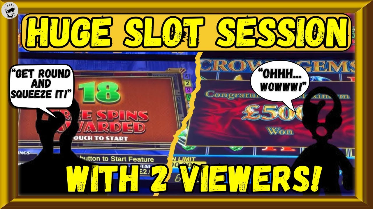 HUGE SLOT SESSION With 2 Viewers! | &pound;1500 Vs The Slots - Live Highlights