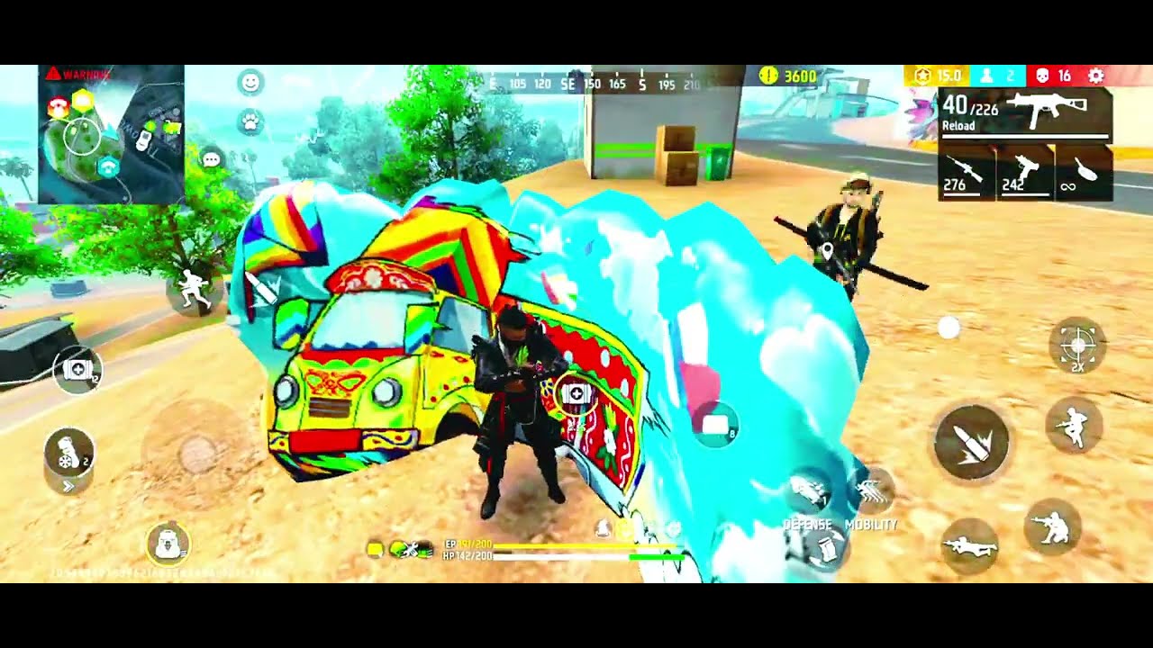 17 Kill 💪 XM8+MP40 99% Headshot ⚡| Duo Vs Squad 🪂[ Full Gameplay ] FreeFire  
