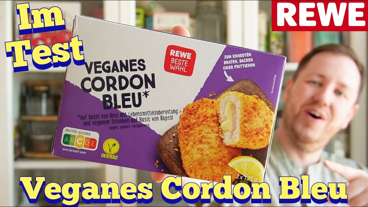 Rewe: Veganes Cordon Bleu im Test #vegan