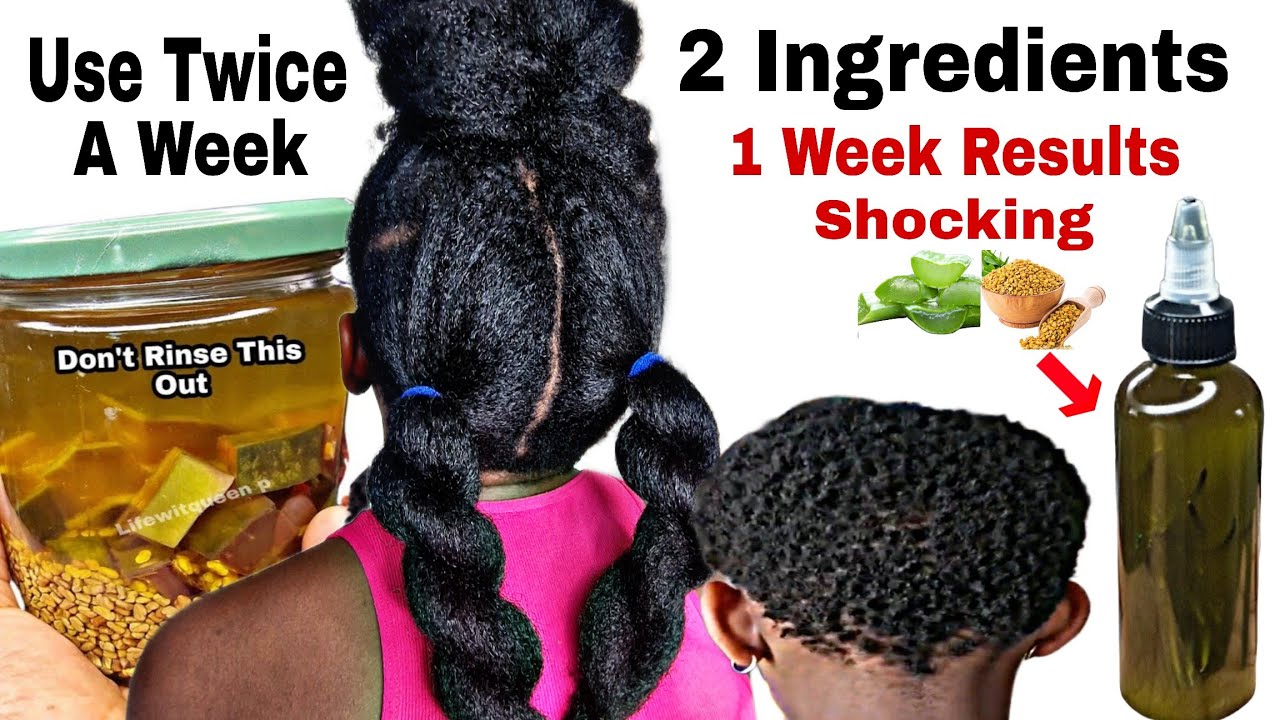 Don't Rinse This out!your hair will grow like crazy with Fenugreek n Aloe Vera|Extreme Hair Growth