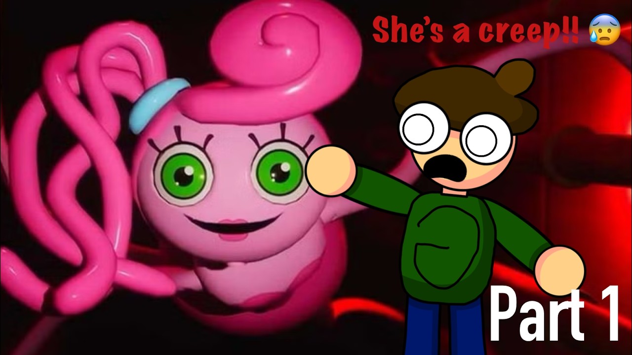 SHE'S CREEPY AS HELL!! | POPPY PLAYTIME CHAPTER 2 (PART 1)