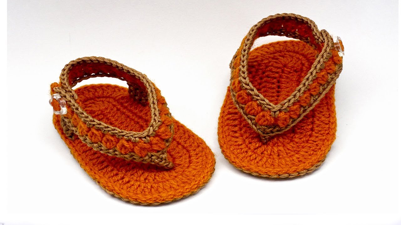DIY crochet sandals flip flops @Vasilisa Catherine