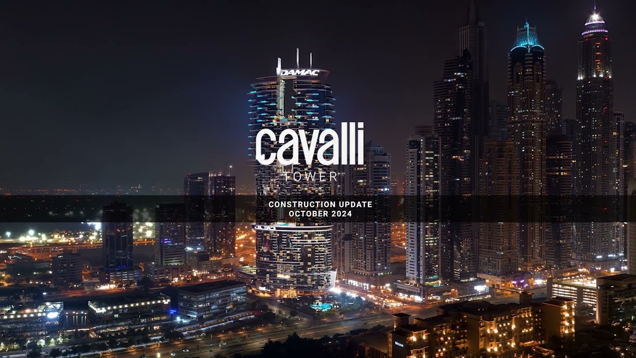 Cavalli Tower Construction Update - October 2024 I DAMAC Properties