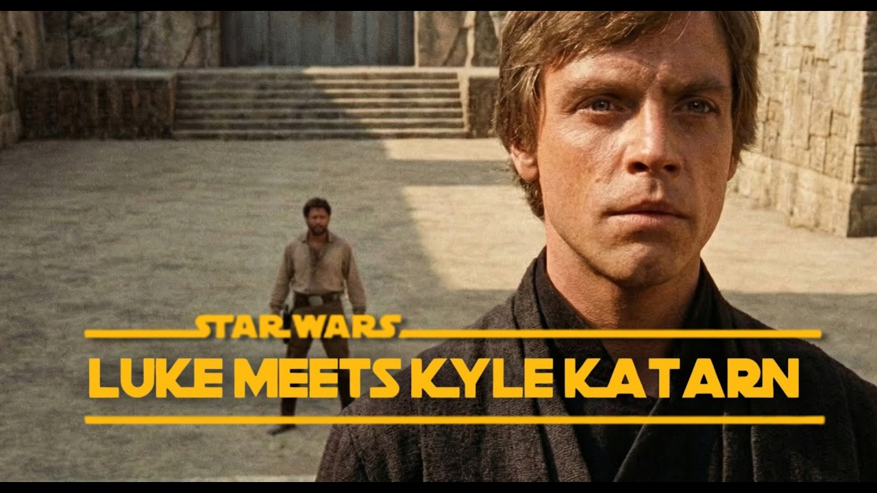 Star Wars: Jedi Outcast - 1980s Live-Action Movie | Luke Skywalker meets Kyle Katarn #starwars #jedi