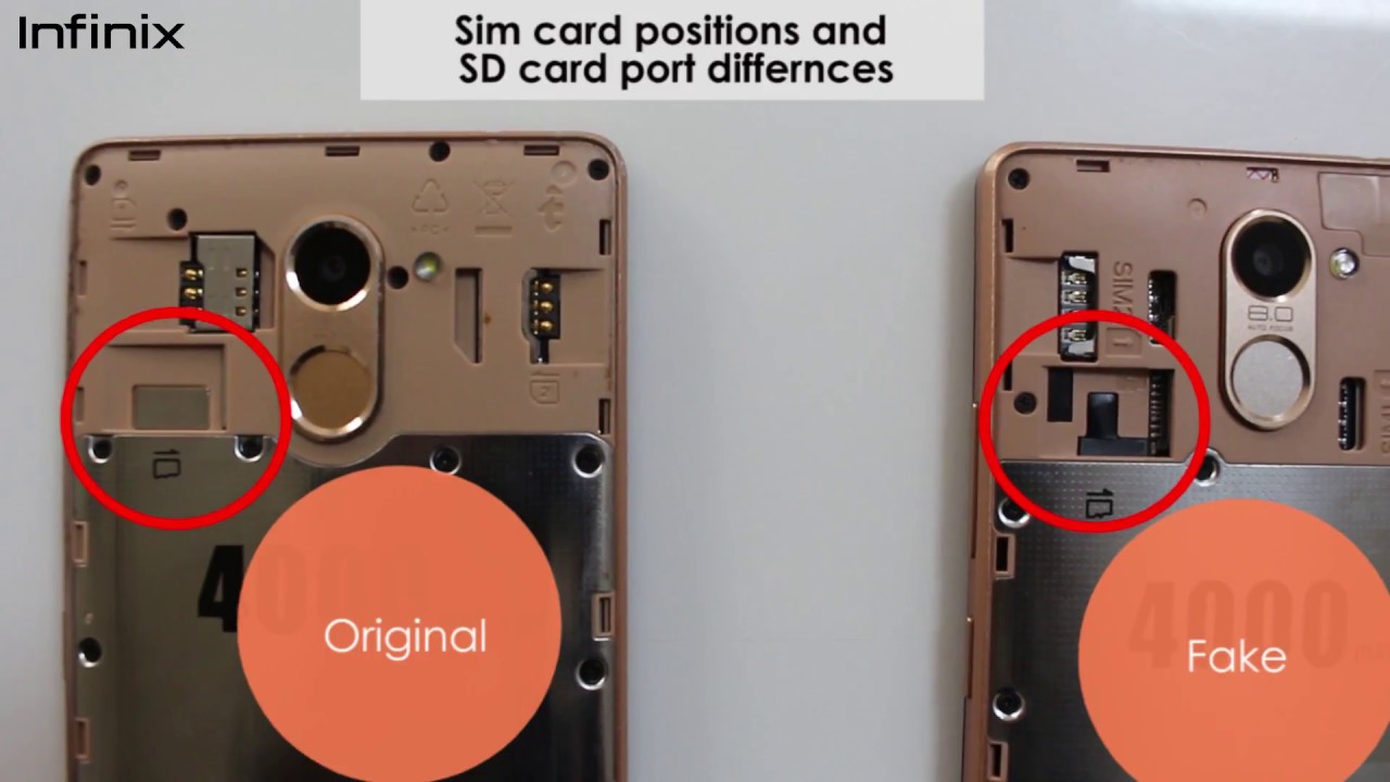 How to #Spotthefake Infinix HOT 4