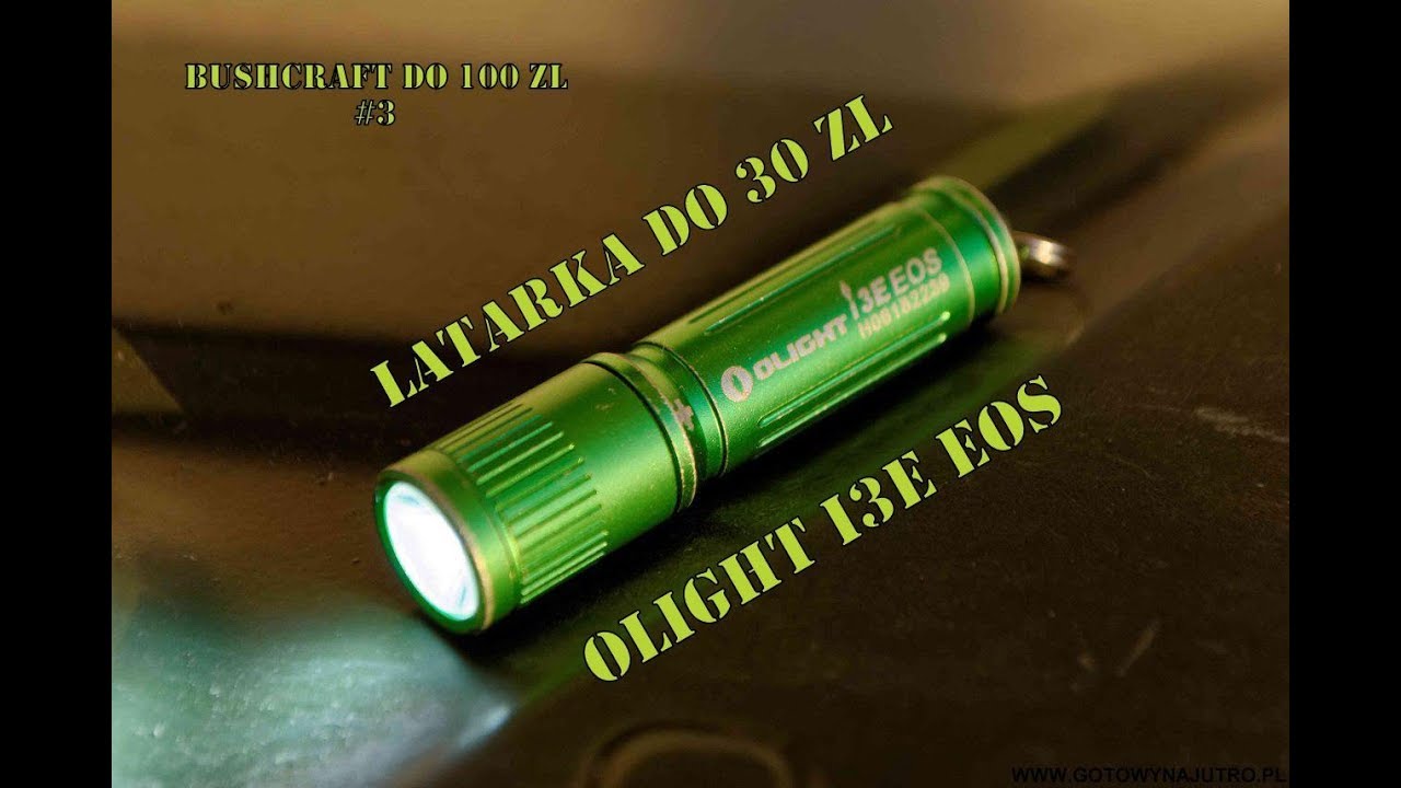 Olight I3E EOS - Dobra latarka do 30 zł