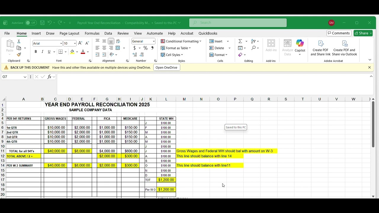 Recording 2025 10 27 115833  How To Reconcile Payroll Tax Returns to W 2s W 3
