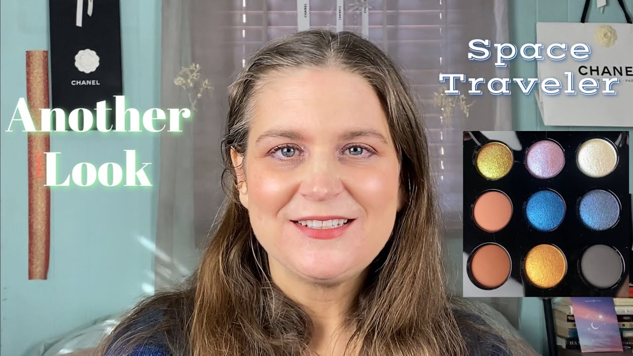 Ещё один образ с Chanel Les 9 Ombres: Космическая путешественница