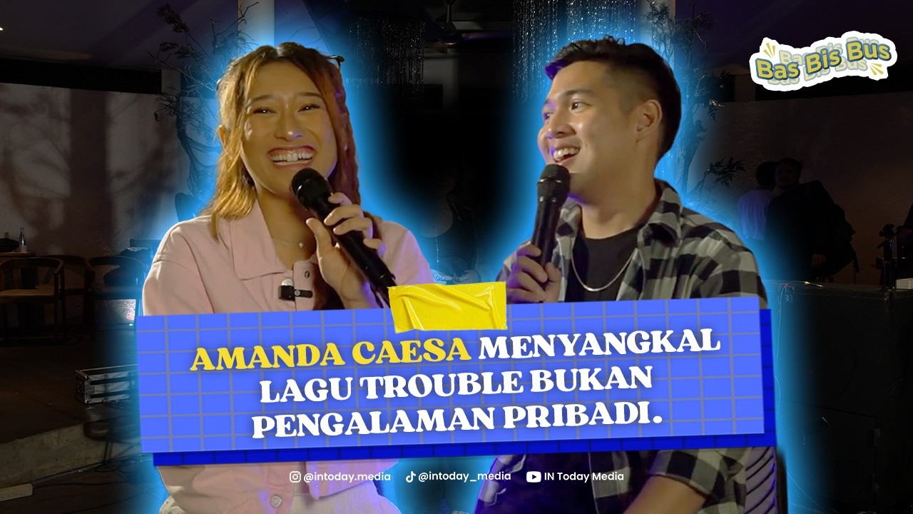 Cantik dan Bersuara Emas! Double Trouble, Amanda Caesa #INstrumentsBasBisBus
