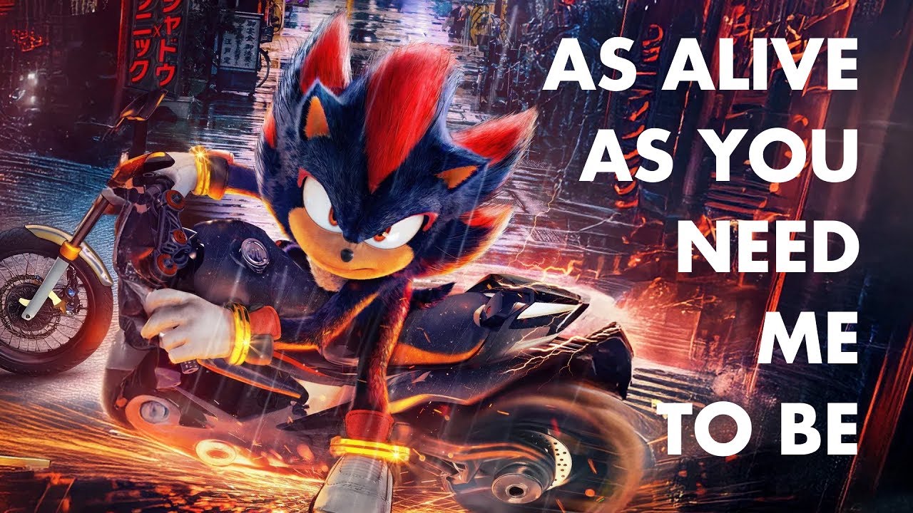 Shadow the Hedgehog (Sonic 3) - As Alive As You Need Me To Be (Nine Inch Nails) AMV