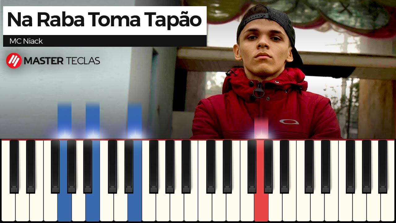 Na Raba Toma Tapão - MC Niack | Piano Tutorial