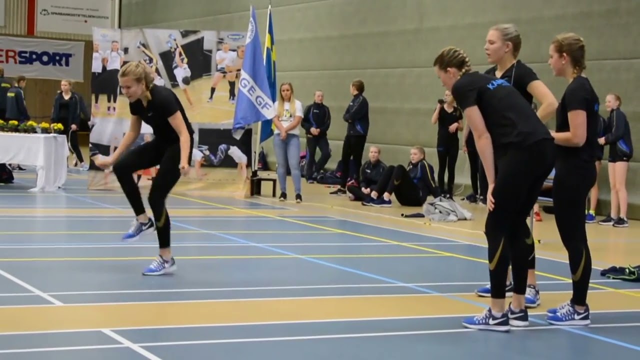 Rope skipping I snabbhet SM 2017
