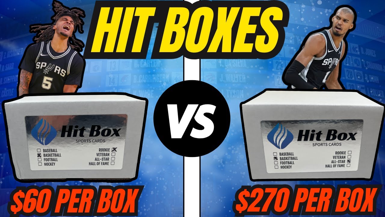 ROOKIE of the YEAR VS ALLSTAR 💥 January Hit Boxes! All-Star & Rookie Subscription Boxes