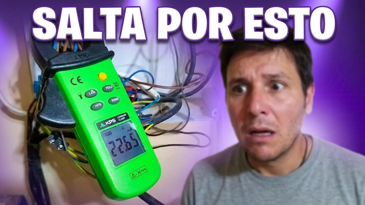 BOMBA SUMERGIBLE hace saltar el DIFERENCIAL ❌| Diagnóstico de PÉRDIDA de AISLAMIENTO