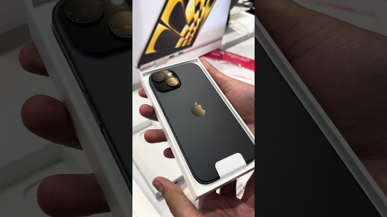 UNBOXING Iphone 15 BLACK Color