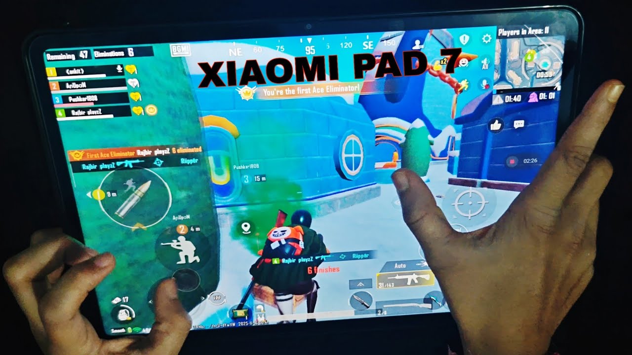 4.1 update bgmi xiaomi pad 7 gaming test 