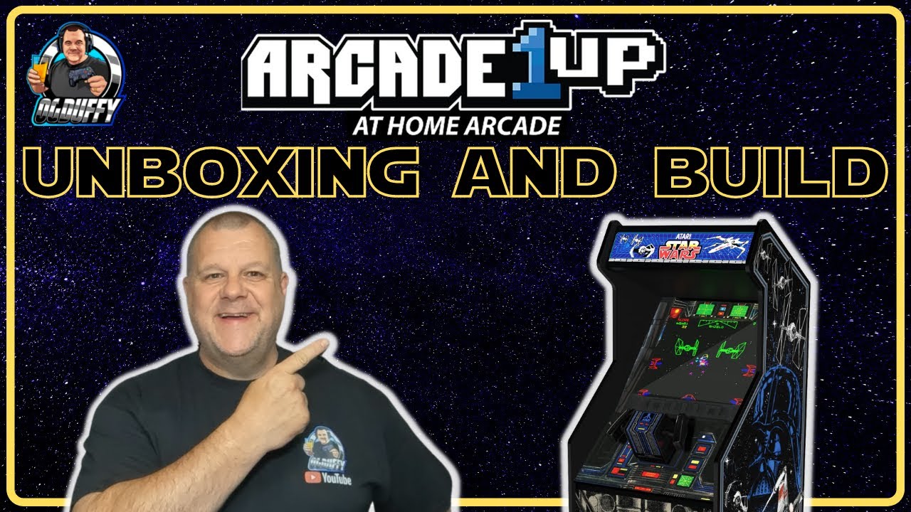 The BEST Arcade 1 Up Cab EVER? - Unboxing and Building The Star Wars 40th Anniversary Cabinet!