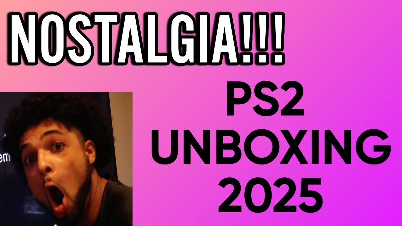 Nostalgic Ps2 Unboxing 2025!
