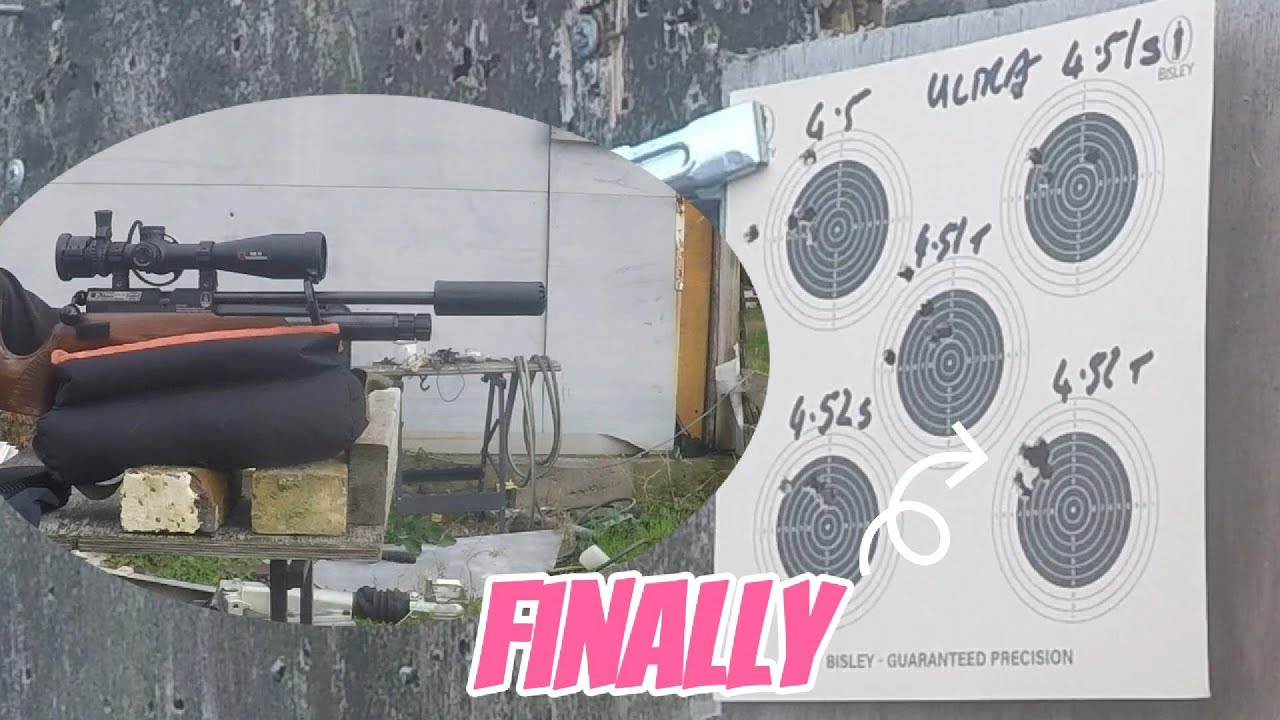final head size video, conclusion of pellet head size Finally!