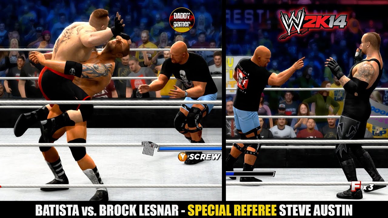 Batista vs. Brock Lesnar | Special Referee 