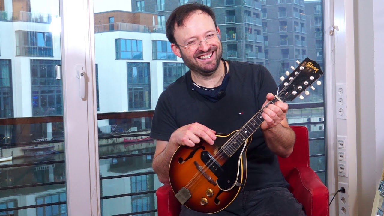 Gibson vintage A-mandolin 1918    w  hardcase
