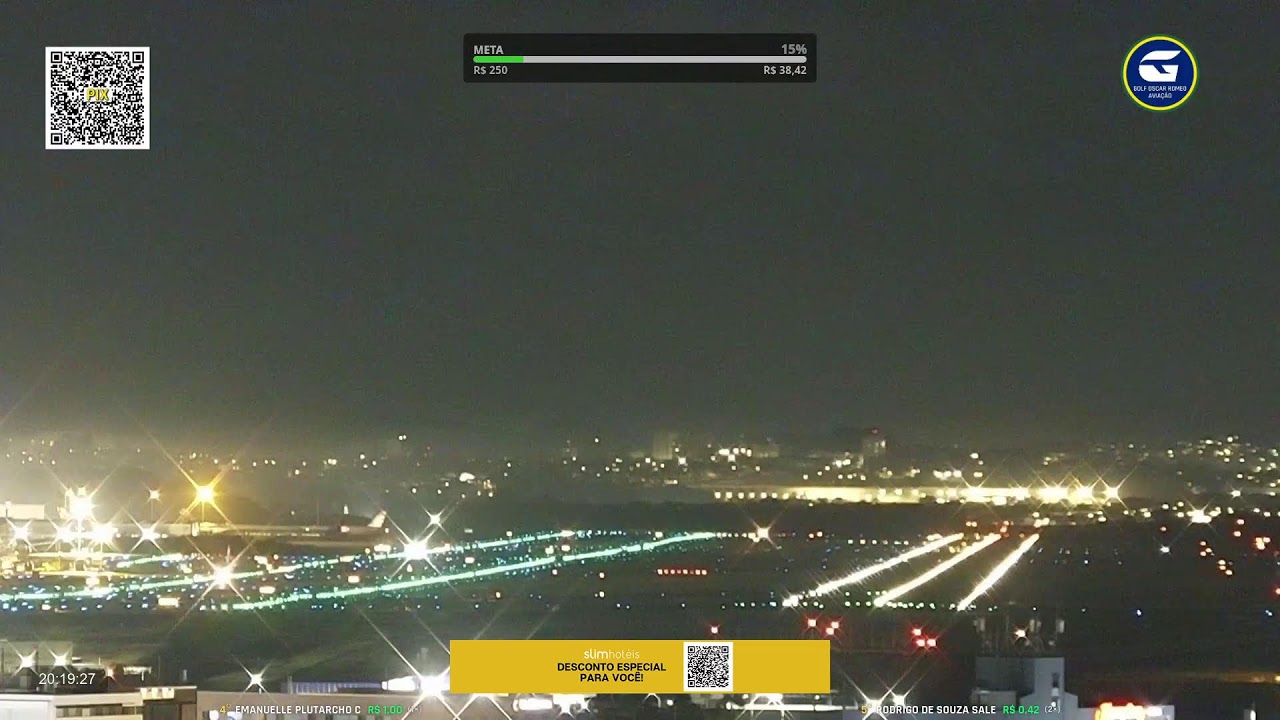 SBGR 10L LIVE - Aeroporto Internacional de São Paulo AO VIVO - GRU Airport - 15/03 Manhã