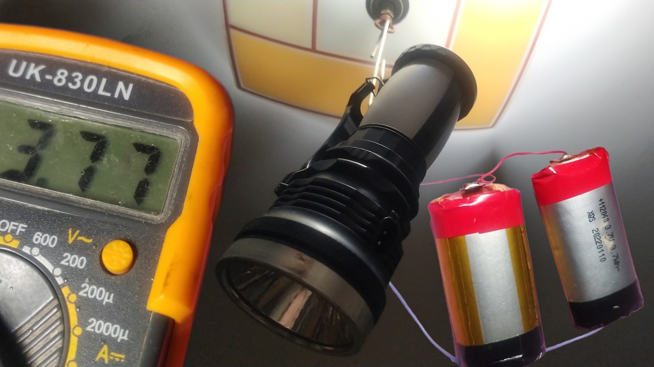 ЗРОБИ САМ L I - PO акумулятори  для  ЛІХТАРиків