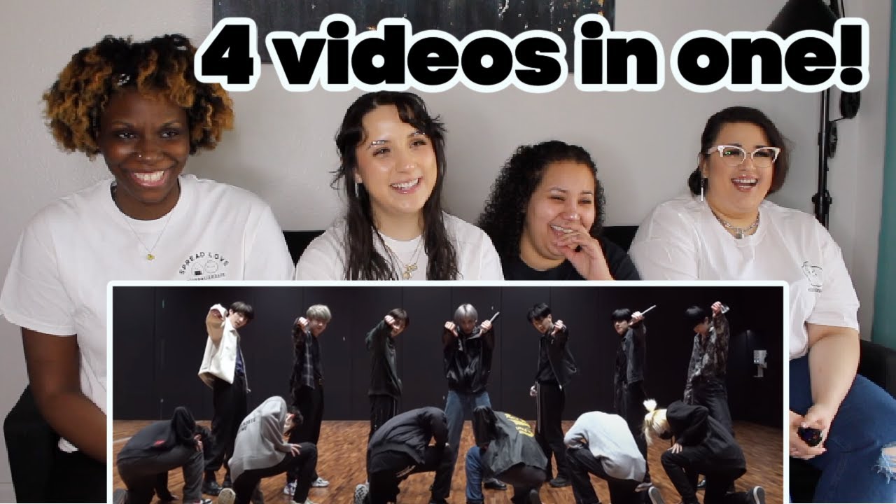 Enhypen (엔하이픈) Dance Practice Relay Reactions (Very Good, Love Me Right, I Like It & Boy in Luv)