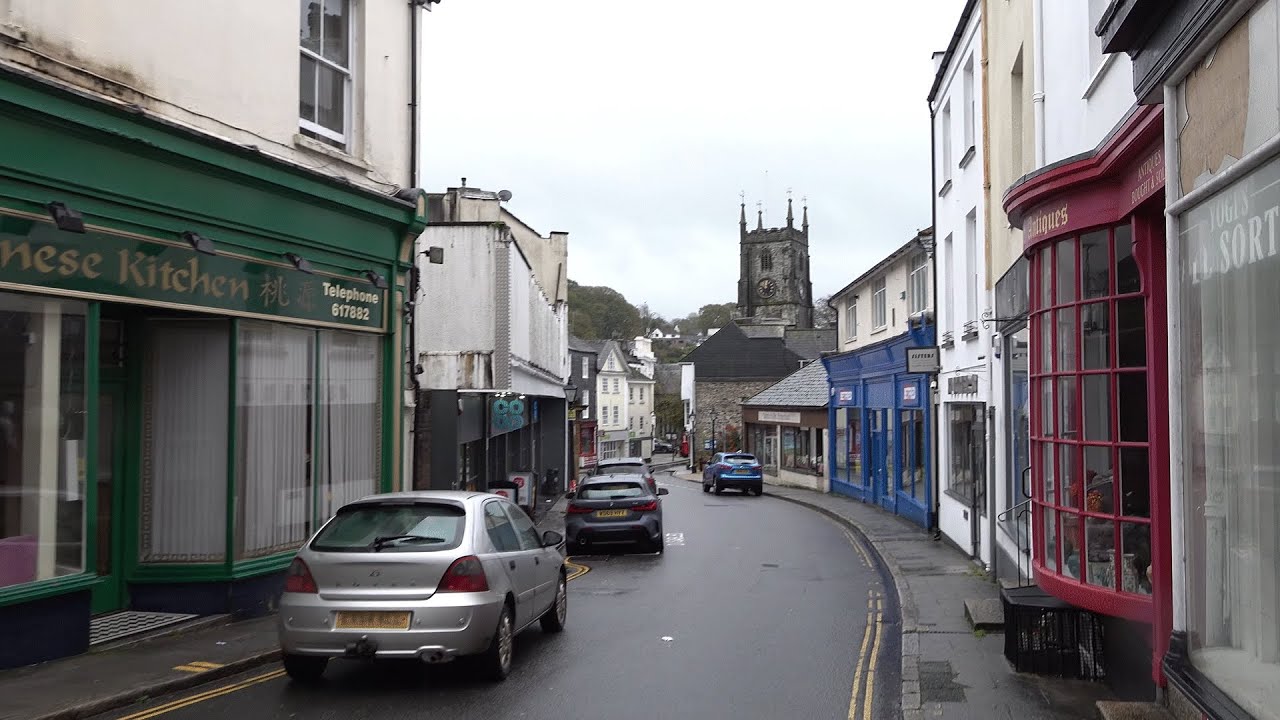 Tavistock Walk: Town Centre【4K】