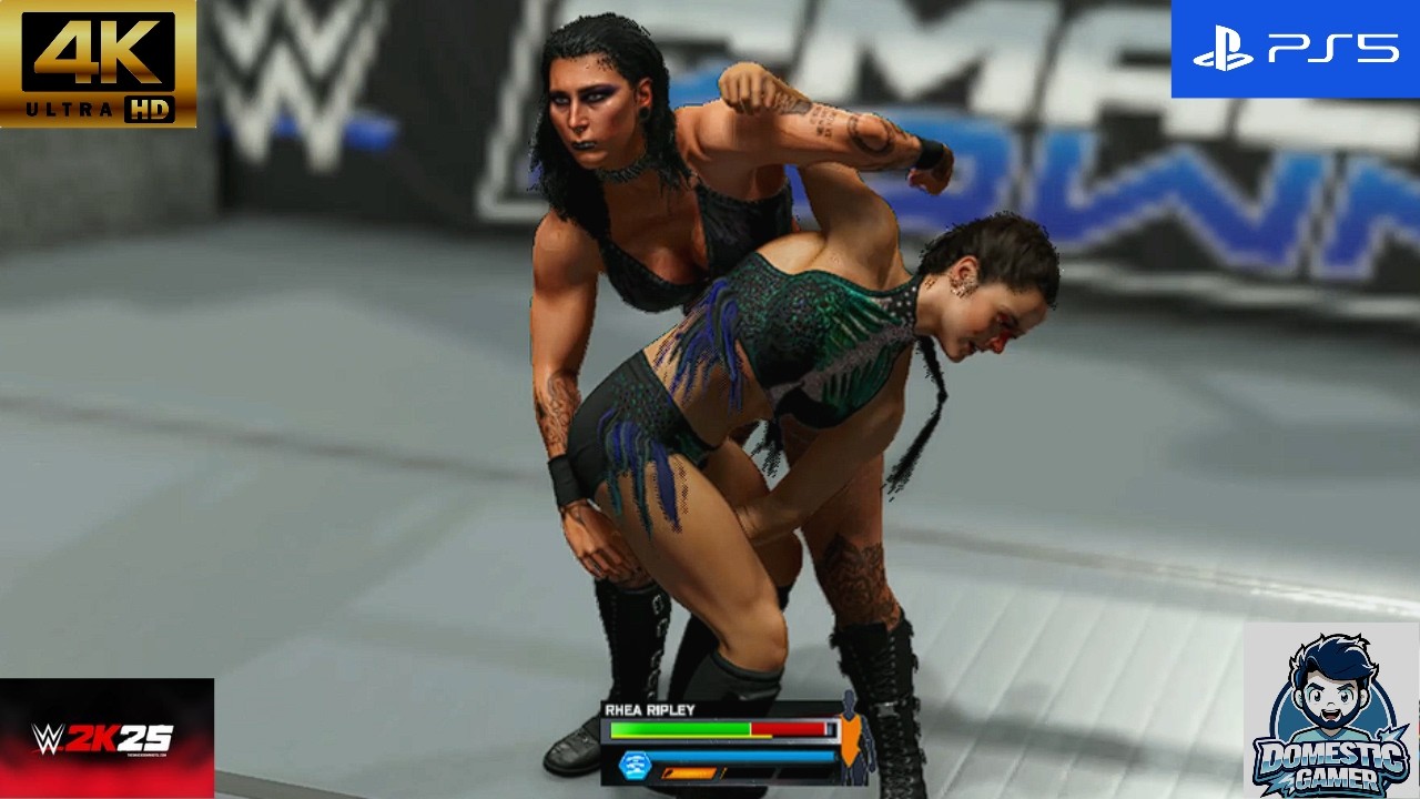 🚨 Lyra Valkyria vs Rhea Ripley vs Nia Jax  WWE 2K25 Triple Threat 💥👊🔥