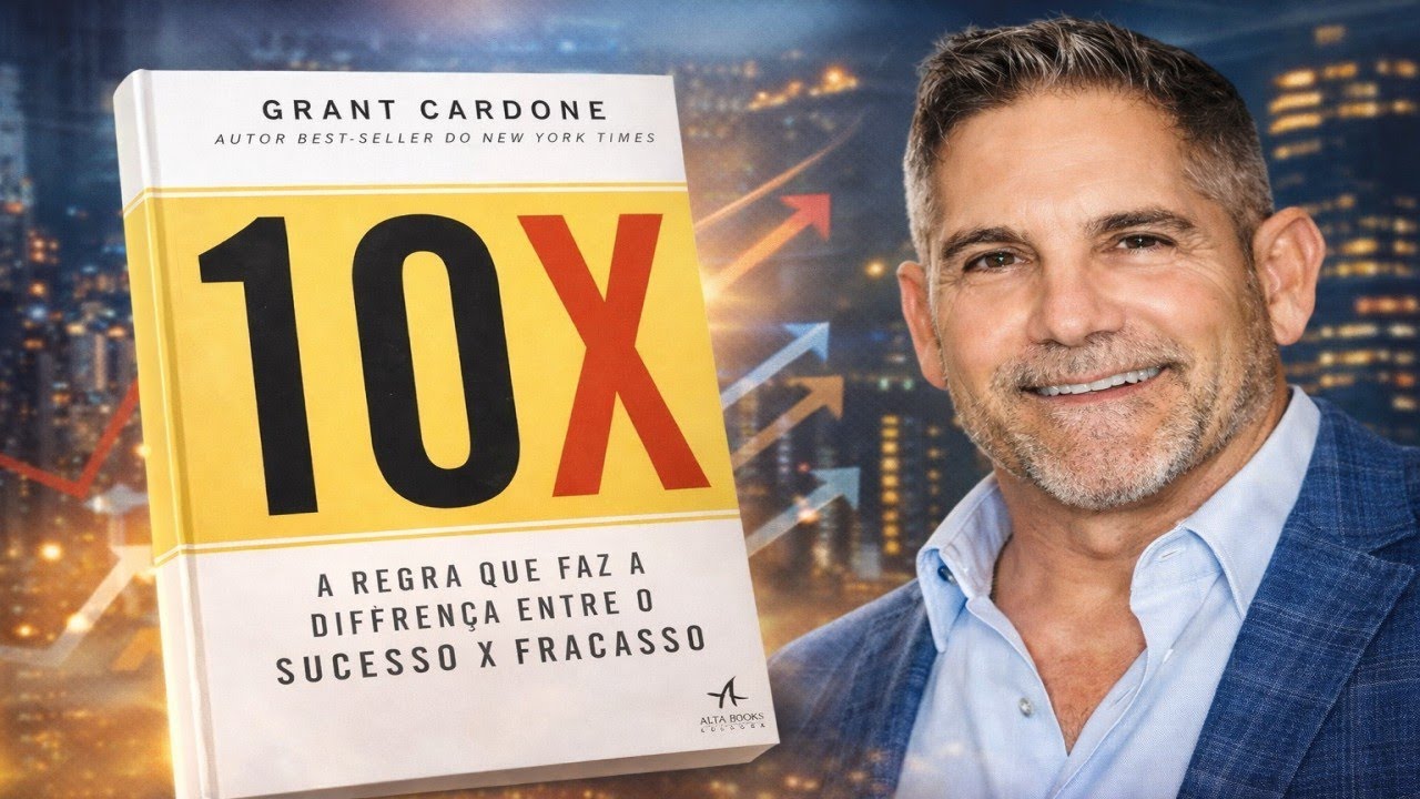 10X A Regra que Fez a Diferença entre o Sucesso x Fracasso de Grant Cardone | Livro - MaBookClub