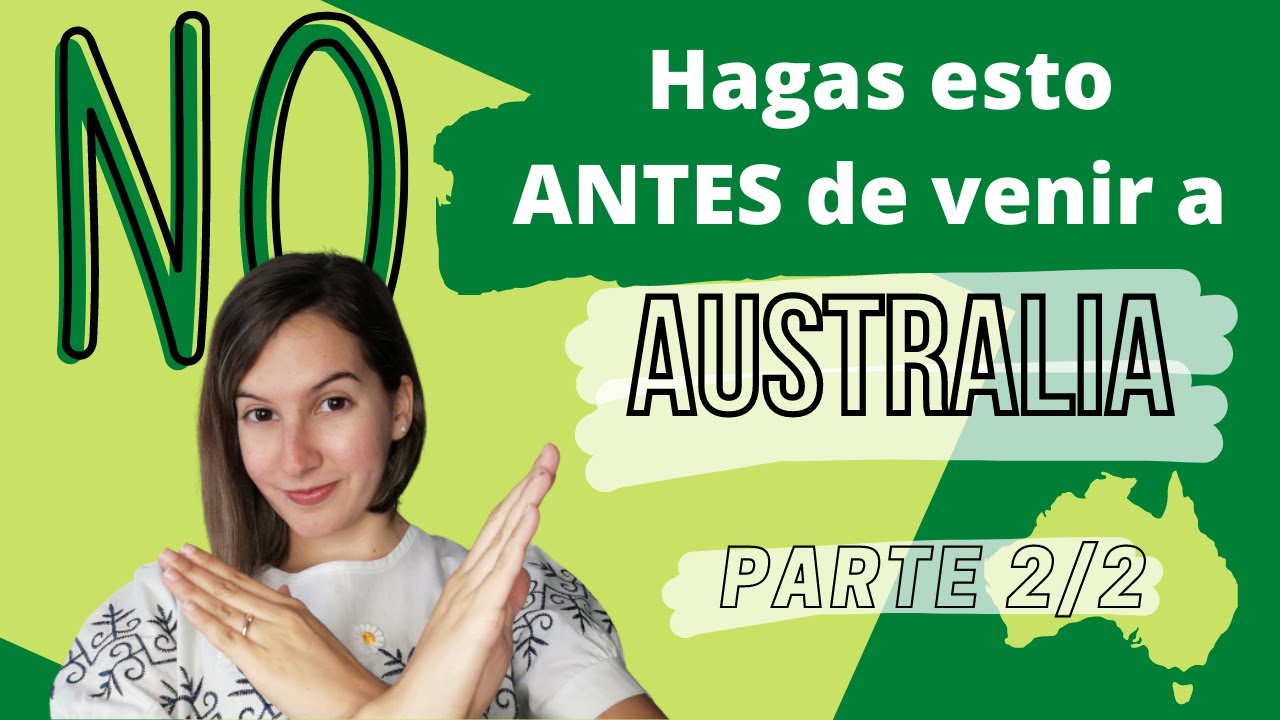 ☝Lo que DEBES saber ANTES de viajar a Australia🇦🇺 |Recomendaciones de lo que NO DEBES HACER Parte2🚫