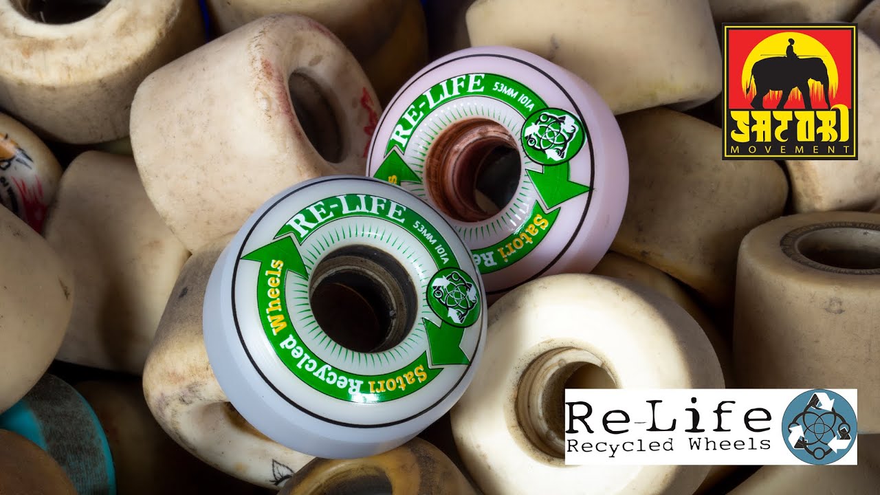 Satori Presents: Re-Life Recycled Skateboard Wheels