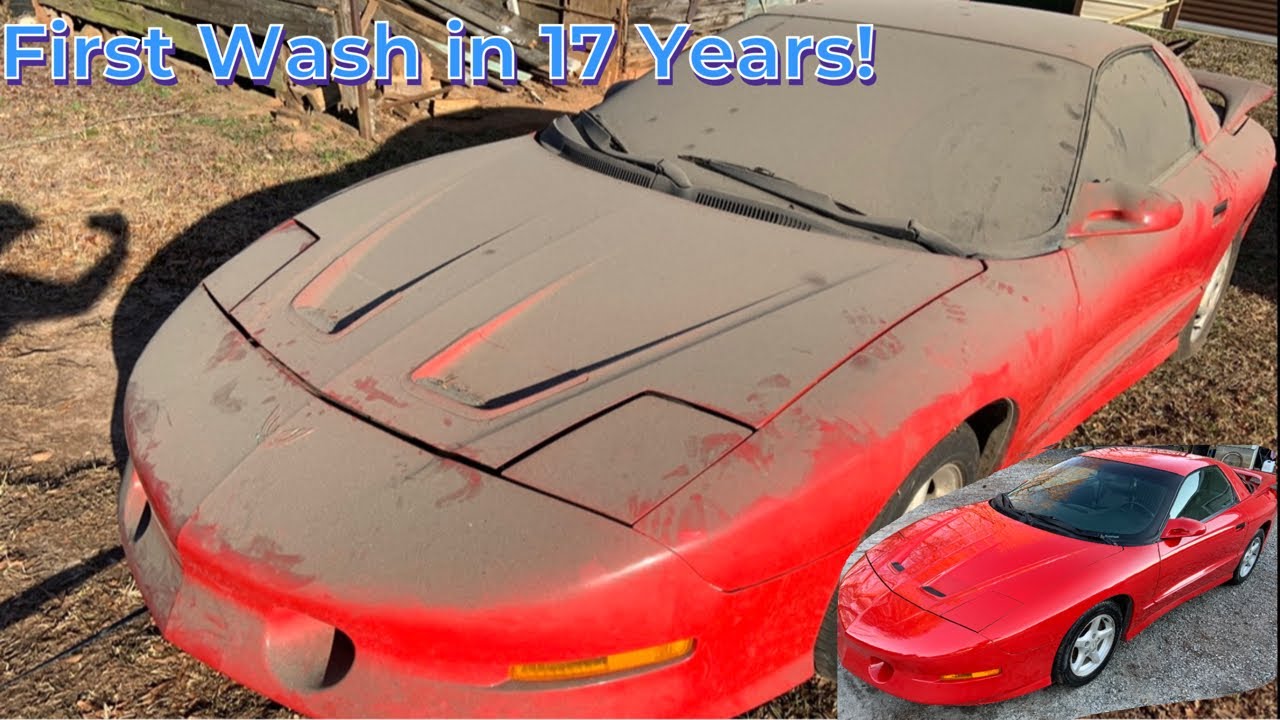 Спасение забытого Pontiac Trans Am! Первая мойка за 17 лет