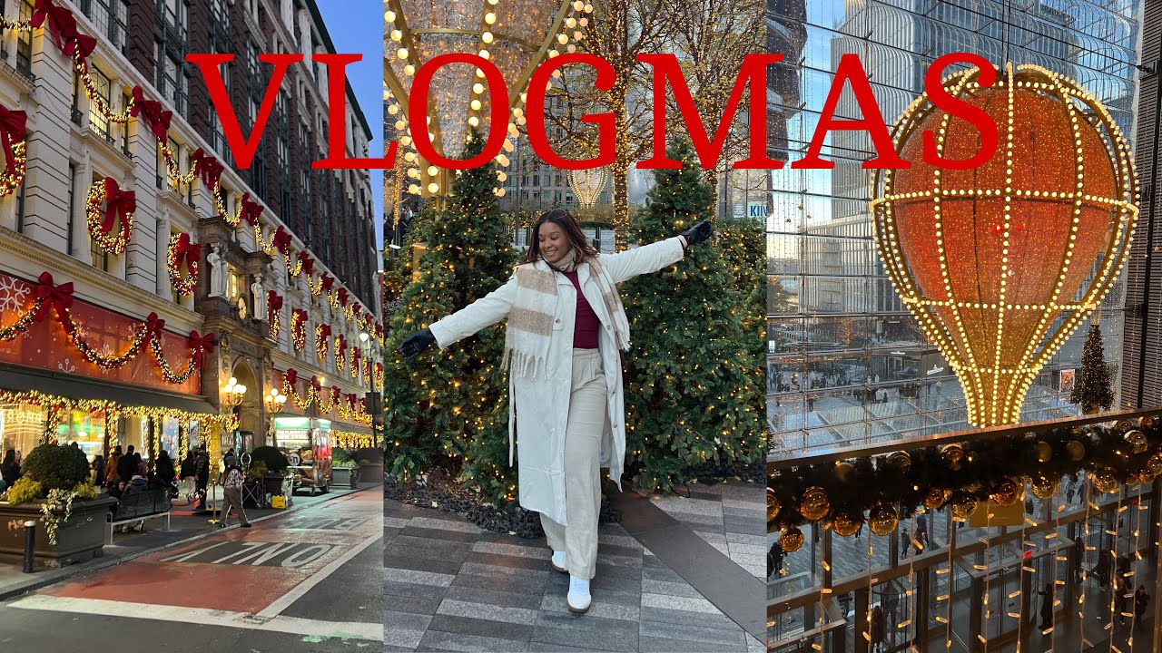 VLOGMAS DAY 8 | still emotional …CHRISTMAS IN NEW YORK  | ALICIA KIM