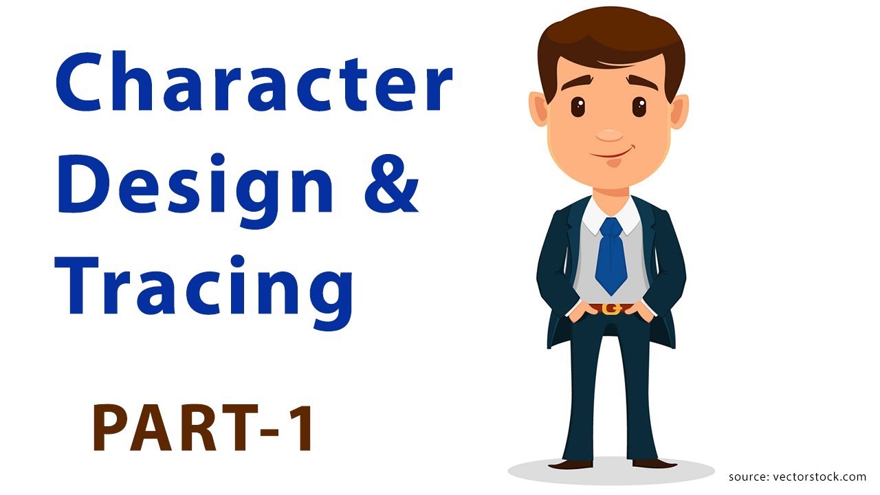 Photoshop Tutorial: Character tracing in Photoshop in Hindi | Character Design in Photoshop
