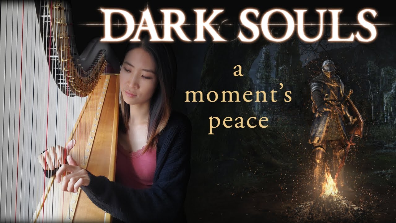 Dark Souls: A Moment's Peace 20 MINUTES | harp cover