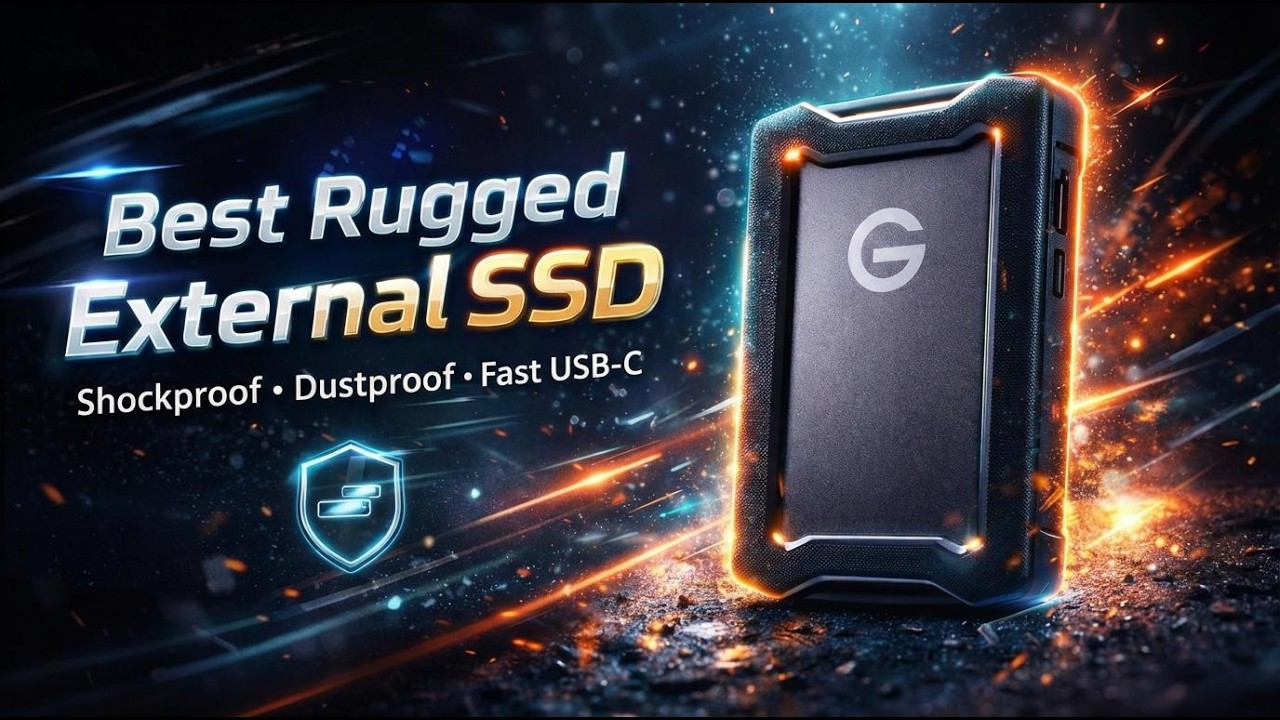 Лучший прочный внешний SSD-накопитель – долговечное высокоскоростное хранилище данных.